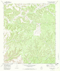 Divide Well Draw 1970 topographic map thumbnail