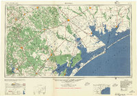 Beeville 1956 topographic map thumbnail