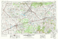Big Spring 1954 topographic map thumbnail