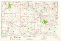 Brownfield 1962 topographic map preview