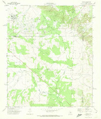 Forsan 1971 topographic map thumbnail