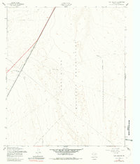 Fort Bliss NE 1955 topographic map thumbnail