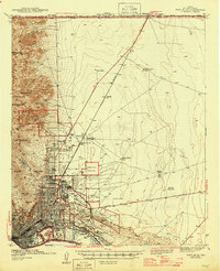 Fort Bliss topographic map thumbnail