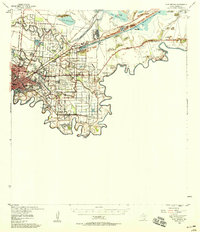 Fort Brown topographic map thumbnail