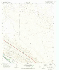 Fort Hancock NW 1972 topographic map preview