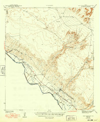 Fort Hancock 1943 topographic map thumbnail