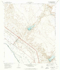 Fort Hancock 1972 topographic map thumbnail
