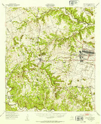 Fort Hood 1947 topographic map thumbnail