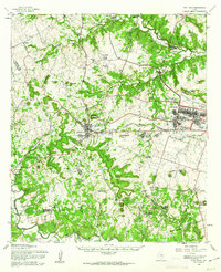 Fort Hood 1958 topographic map thumbnail