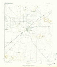 Fort Stockton 1921 topographic map thumbnail
