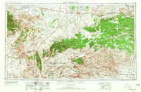 Fort Stockton 1954 topographic map thumbnail
