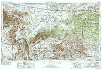 Fort Stockton 1954 topographic map thumbnail