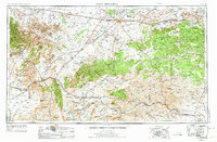 Fort Stockton 1973 topographic map thumbnail