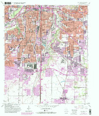 Fort Worth 1955 topographic map thumbnail