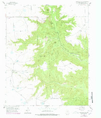 Fortress Cliff 1956 topographic map thumbnail