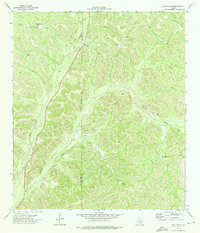 Four Mills 1973 topographic map thumbnail
