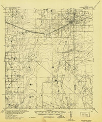 Fowlerton 1942 topographic map thumbnail