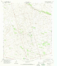 Frankel City 1971 topographic map thumbnail