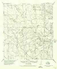 Franklin Settlement 1956 topographic map thumbnail