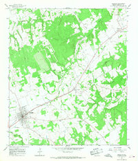 Franklin 1965 topographic map preview