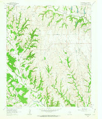 Freemound 1961 topographic map preview