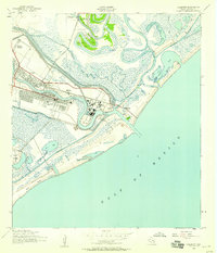 Freeport 1943 topographic map thumbnail