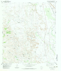 Frenchman Hills 1983 topographic map thumbnail
