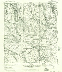 Frio Town 1928 topographic map thumbnail