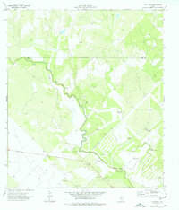 Frio Town 1974 topographic map thumbnail