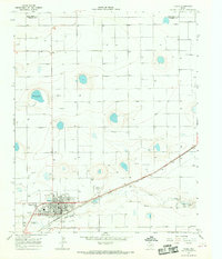 Friona 1966 topographic map thumbnail