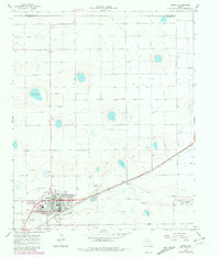 Friona 1966 topographic map thumbnail