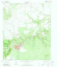 Frog Mountain 1962 topographic map thumbnail
