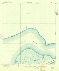 Frozen Point 1933 topographic map thumbnail