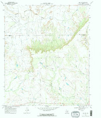 Gail NE 1969 topographic map thumbnail