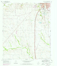 Gainesville South 1960 topographic map thumbnail
