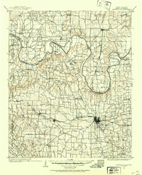 Gainesville 1902 topographic map thumbnail
