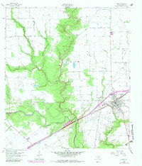 Ganado 1963 topographic map thumbnail