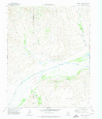 Garden Springs 1971 topographic map thumbnail