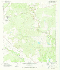 Garner Field 1971 topographic map thumbnail