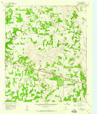 Garner 1959 topographic map preview