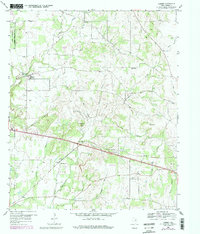 Garner 1959 topographic map thumbnail