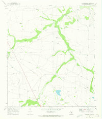 Garrison Draw 1970 topographic map thumbnail