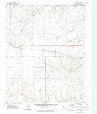 Gaylord 1972 topographic map thumbnail