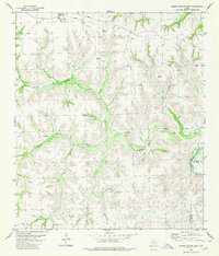 Geddis Canyon East 1980 topographic map thumbnail