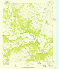 Gentrys Mill 1956 topographic map preview
