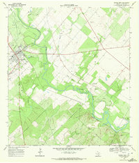 George West 1968 topographic map thumbnail