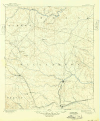 Georgetown 1893 topographic map thumbnail