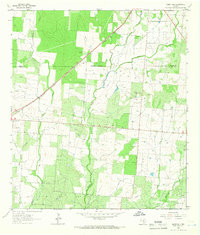 Ghost Hill 1964 topographic map thumbnail