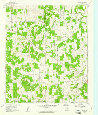 Gibtown 1960 topographic map thumbnail