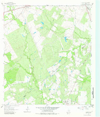 Gillett 1961 topographic map thumbnail